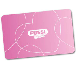 Geschenkkarte HERZ pink